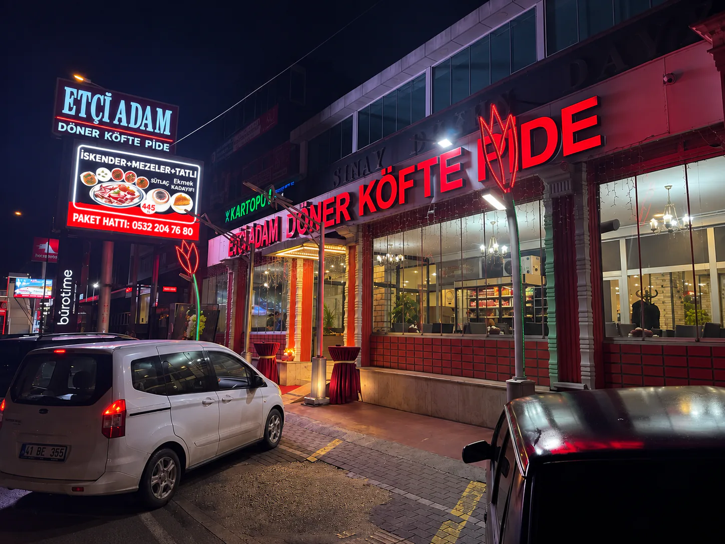 Etçi Adam Kartepe restoran dış cephe